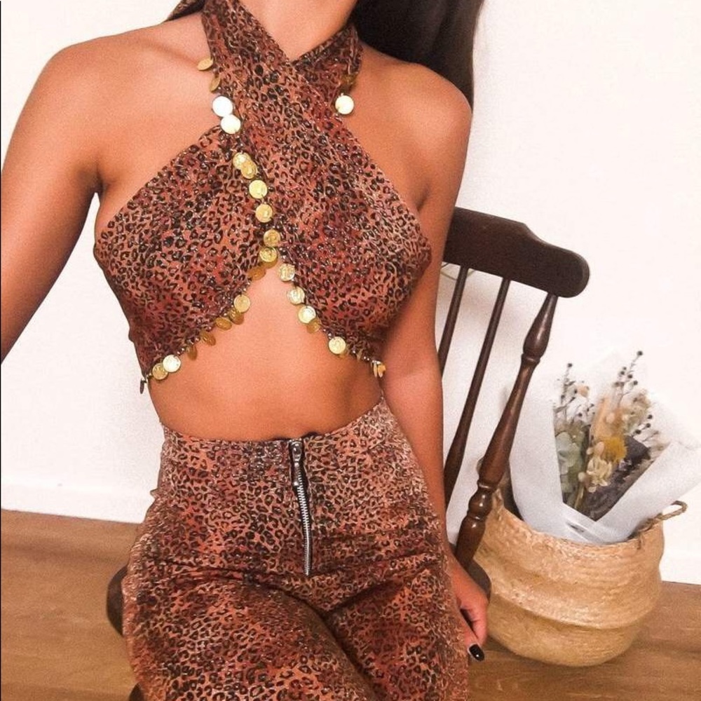 Her Pony the Label Monet Leopard Jingle Set